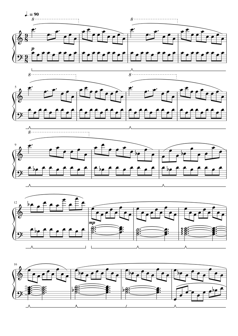 [Virtuoso] Thomas Bergersen (TSFH) - Starchild (Sun) Sheet Music for ...