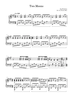 Nosedive – BoyWithUke Sheet music for Piano (Solo)