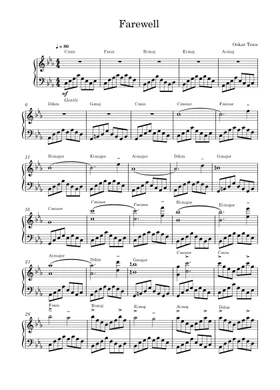 Free Oskar tena sheet music | Download PDF or print on Musescore.com