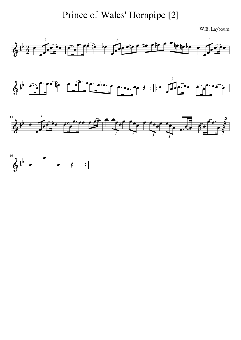 Prince of Wales' Hornpipe