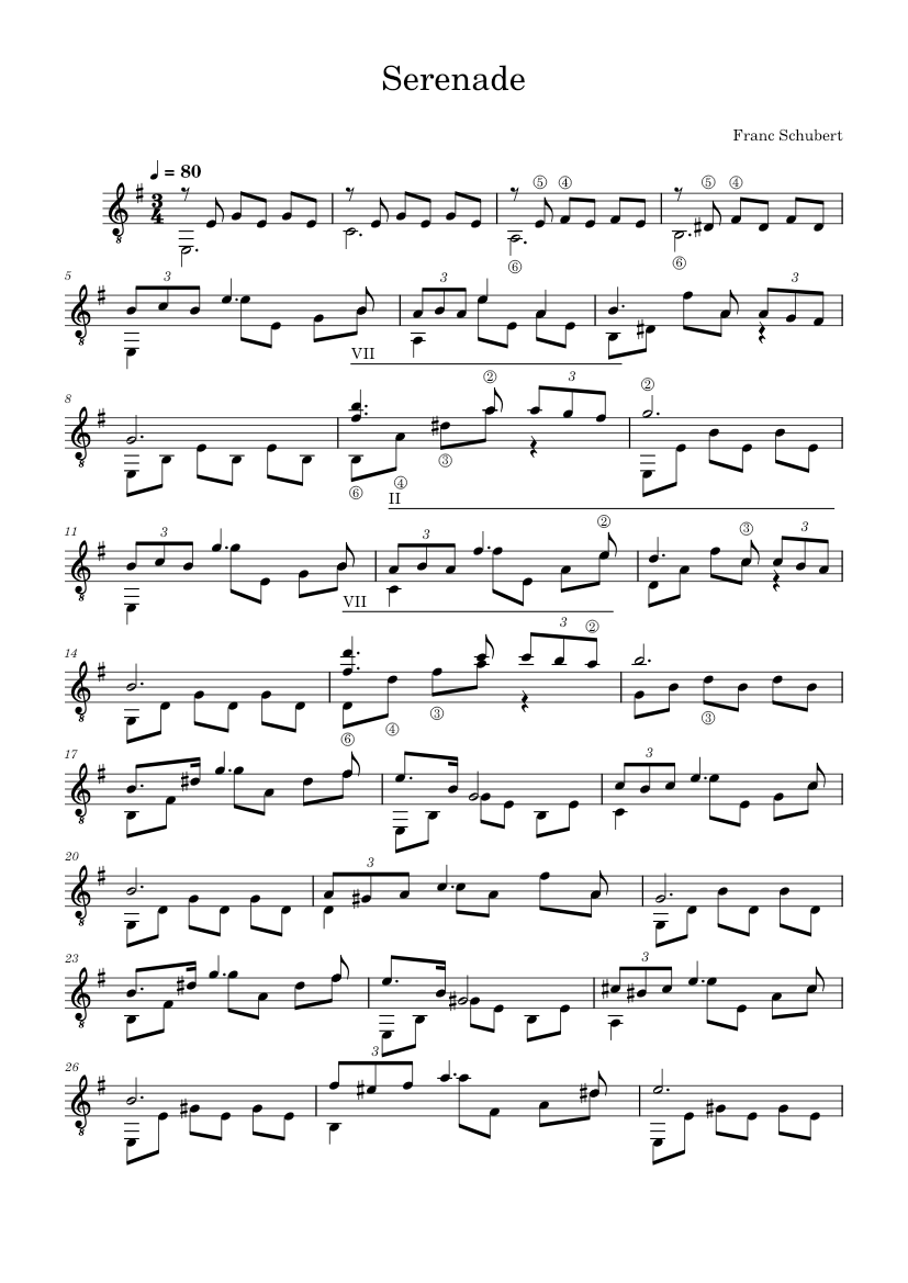 Serenade Franz Schubert Sheet Music For Guitar Solo Musescore serenade-franz-schubert-sheet-music-for-guitar-solo-musescore