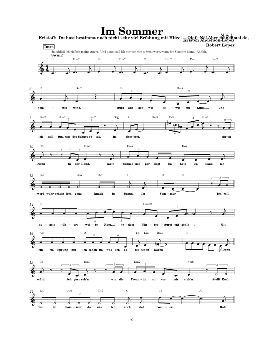 Faszinierend Lieder Im Sommer Bild