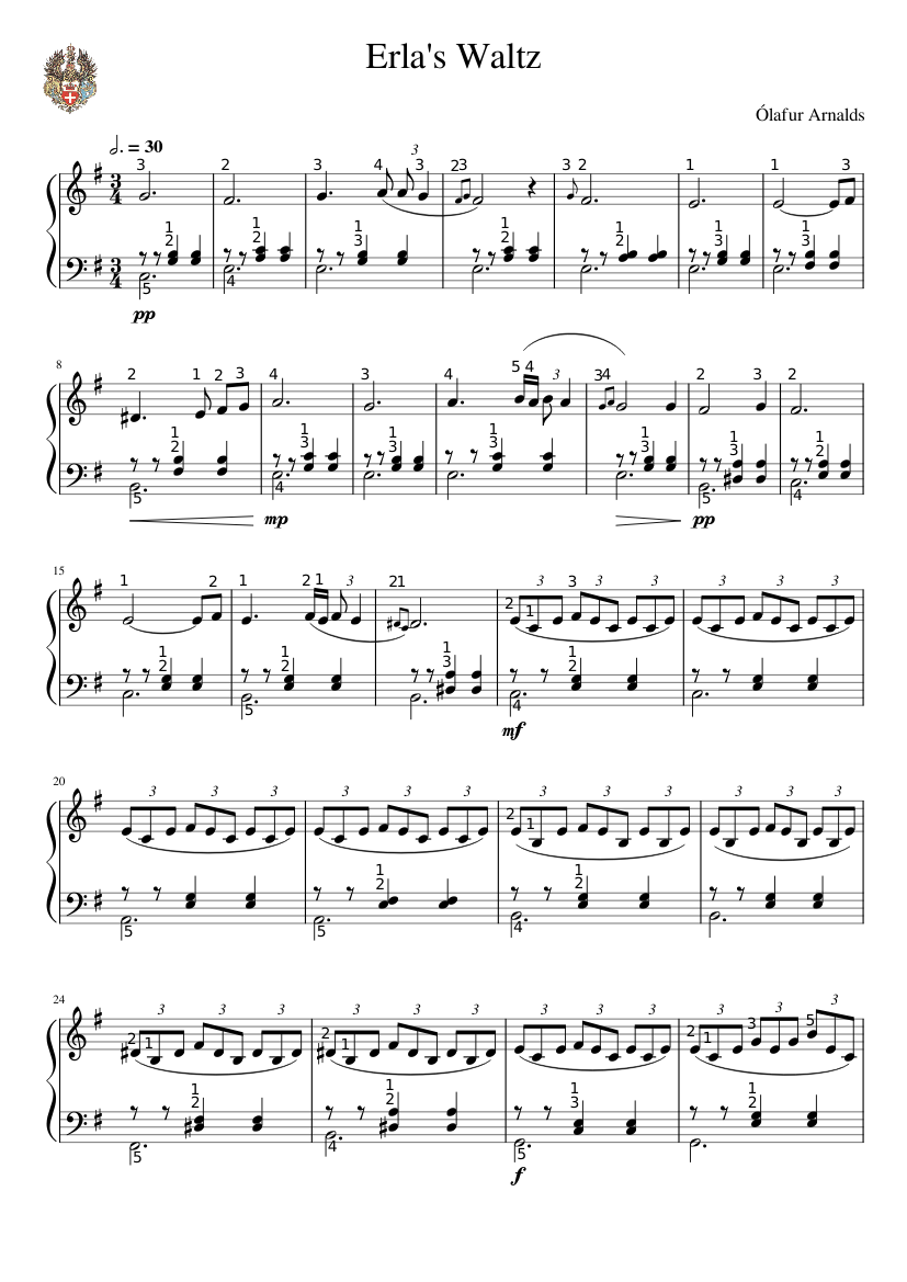 Erla's Waltz Ólafur Arnalds