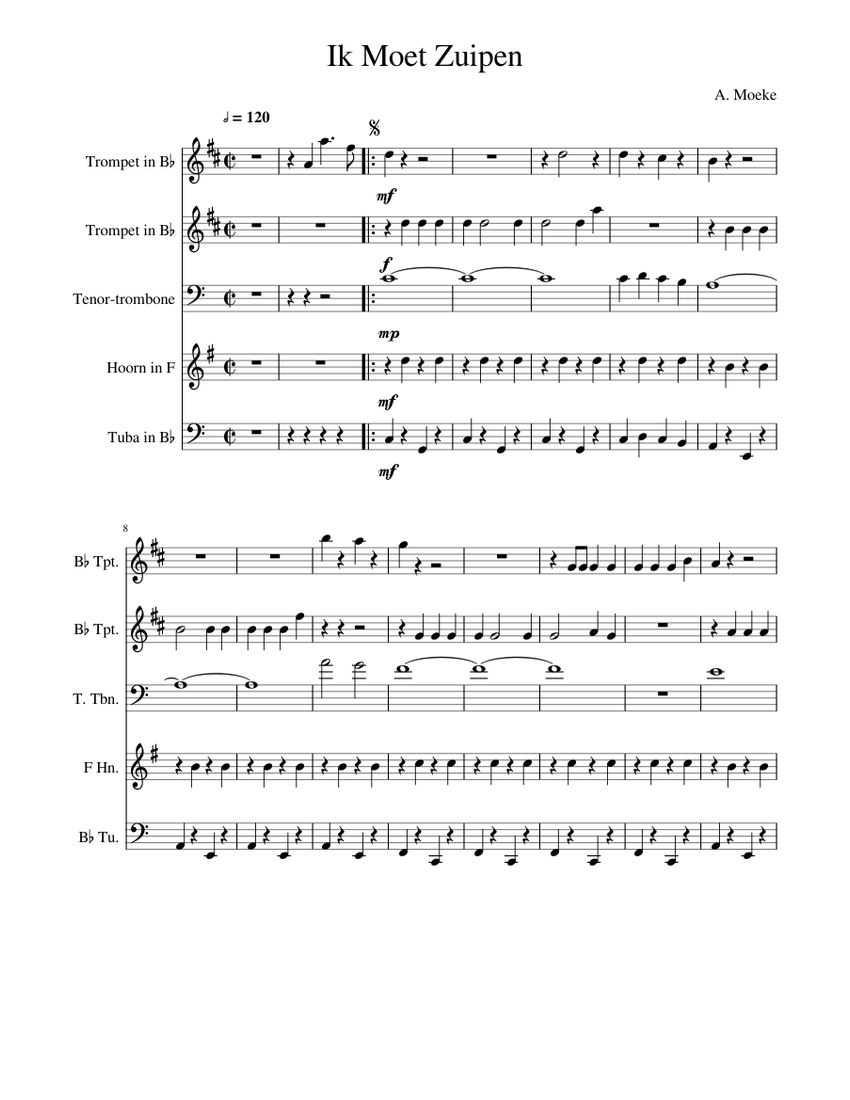 Ik Moet Zuipen Brass Quintet Sheet Music For Trumpet In B Flat French Horn Tuba Trombone Tenor Brass Quintet Musescore Com Earnings and net worth accumulated by sponsorships and other sources according to information found in the internet. ik moet zuipen brass quintet sheet