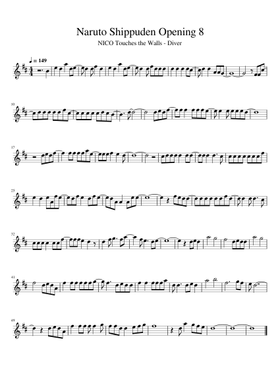 Diver Sheet Music Free Download In Pdf Or Midi On Musescore Com