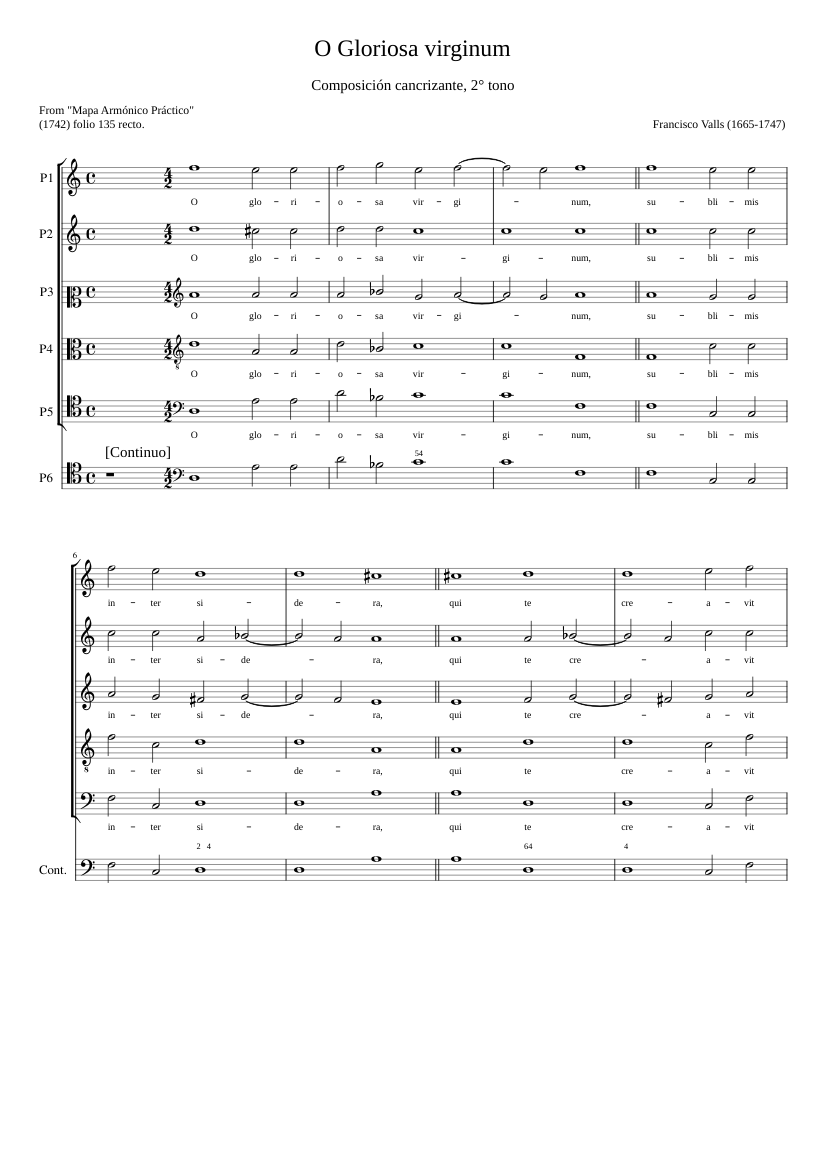 O Gloriosa virginum