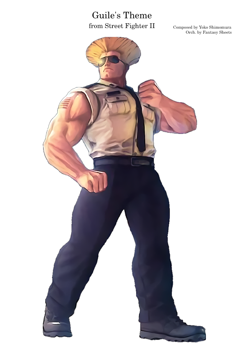 Guile Character Images, Images, Street Fighter II