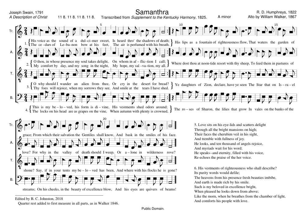 Samanthra - R. D. Humphreys
