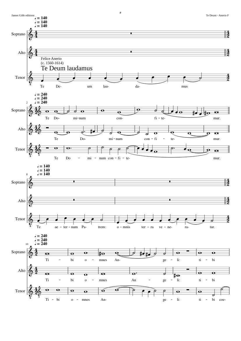 Te Deum laudamus