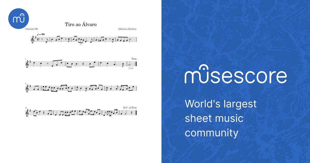 Tiro ao alvaro Adoniran Barbosa Tiro ao Alvaro Adoniran Barbosa Sheet music for