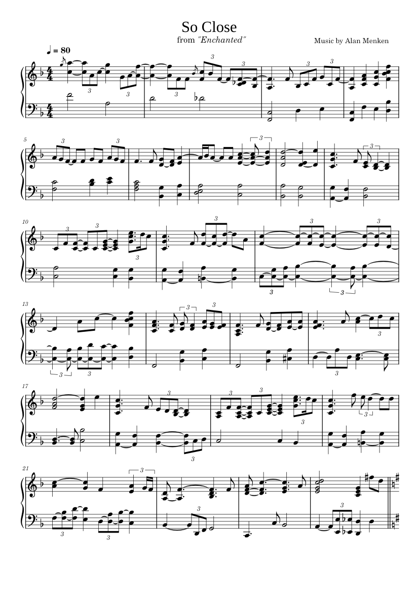 So Close Piano Solo Sheet Music For Piano Solo MuseScore so-close-piano-solo-sheet-music-for-piano-solo-musescore