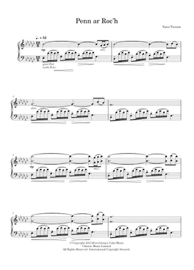 Free Penn Ar Roc'h by Yann Tiersen sheet music | Download PDF or print on  Musescore.com