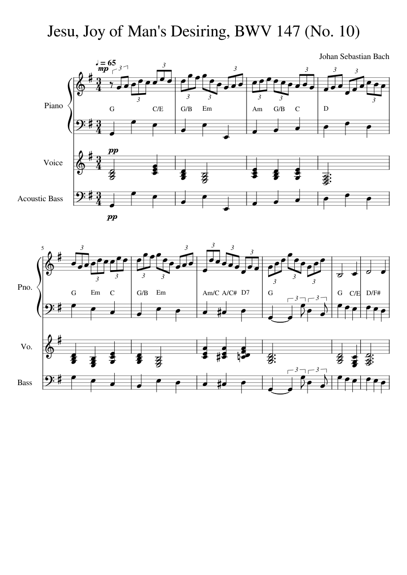 Herz und Mund und Tat und Leben BWV 147