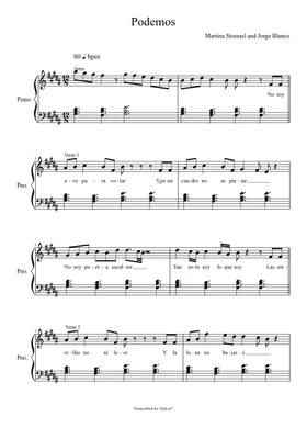 Violetta sheet music | Play, print, and download in PDF or MIDI sheet music  on Musescore.com