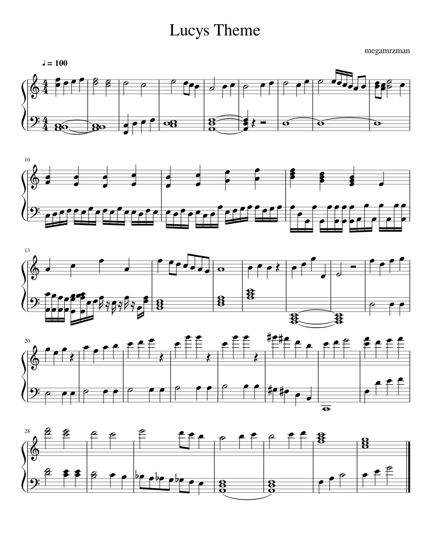 MuseScore Exe Sheet Music For Piano (Solo) | Musescore.com