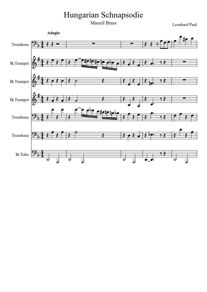  Detailansicht MOLDAU-MELODIE von Komponist SARABIN,  FRANZ in Kategorie Notenblätter / Partituren aus Blasorchester / Fanfare /  Brass / Big Band