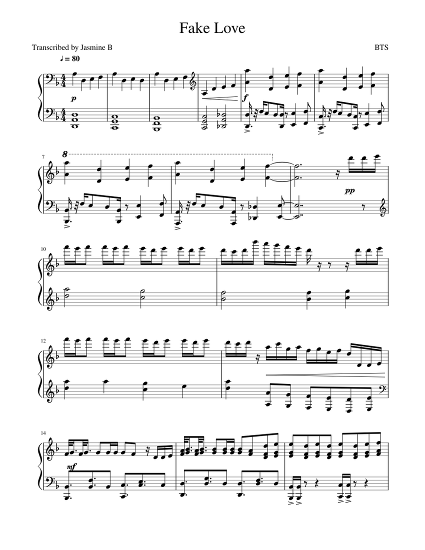 fake-love-bts-sheet-music-for-piano-solo-musescore