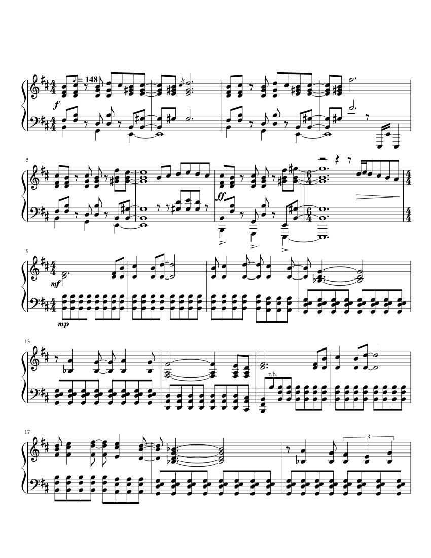 You Know My Name Sheet music for Piano (Solo)