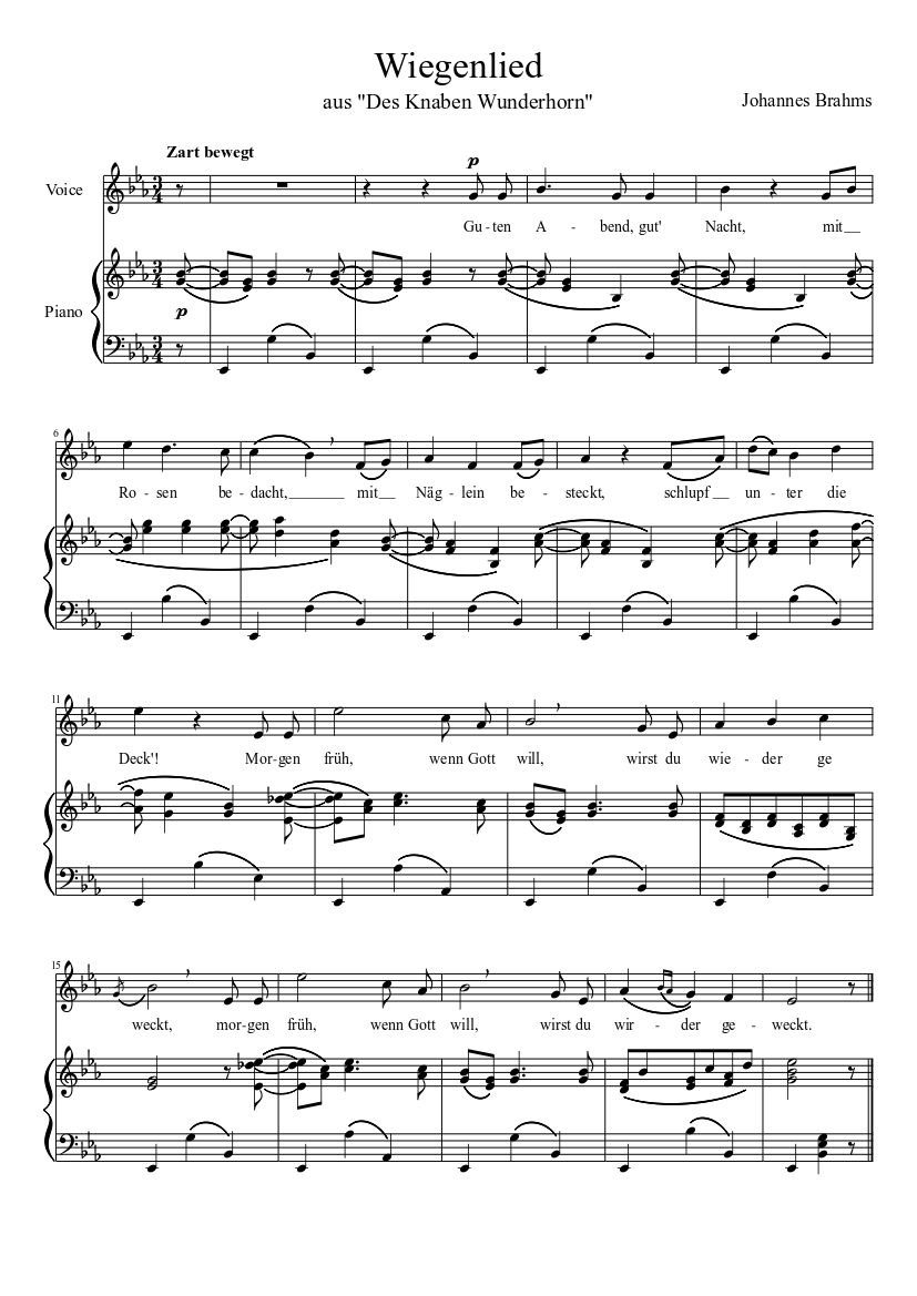5 Lieder Op.49