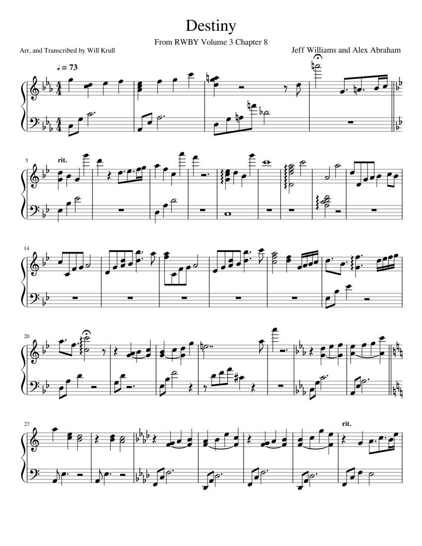 RWBY OSTs
