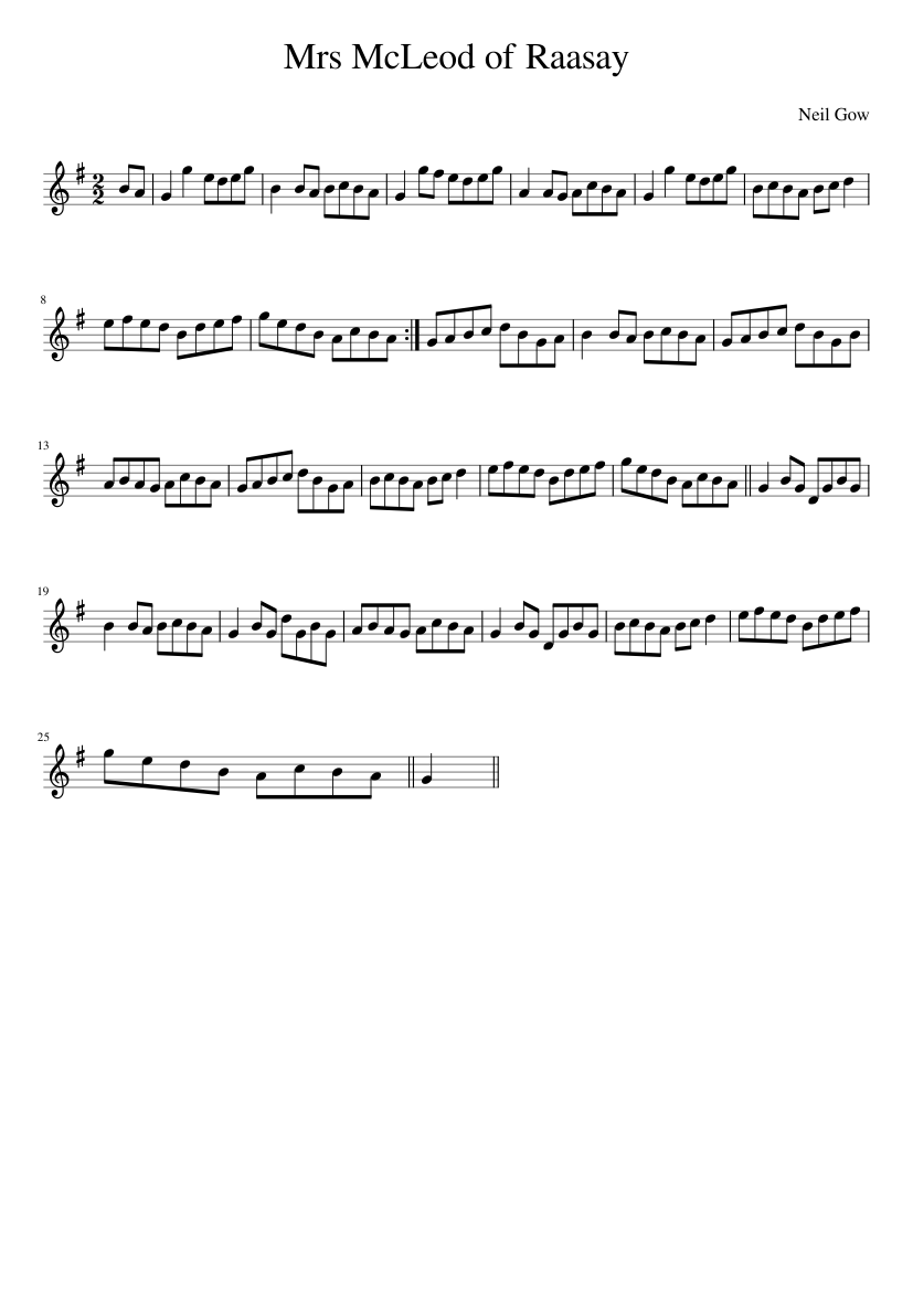 Mrs McLeod of Raasay