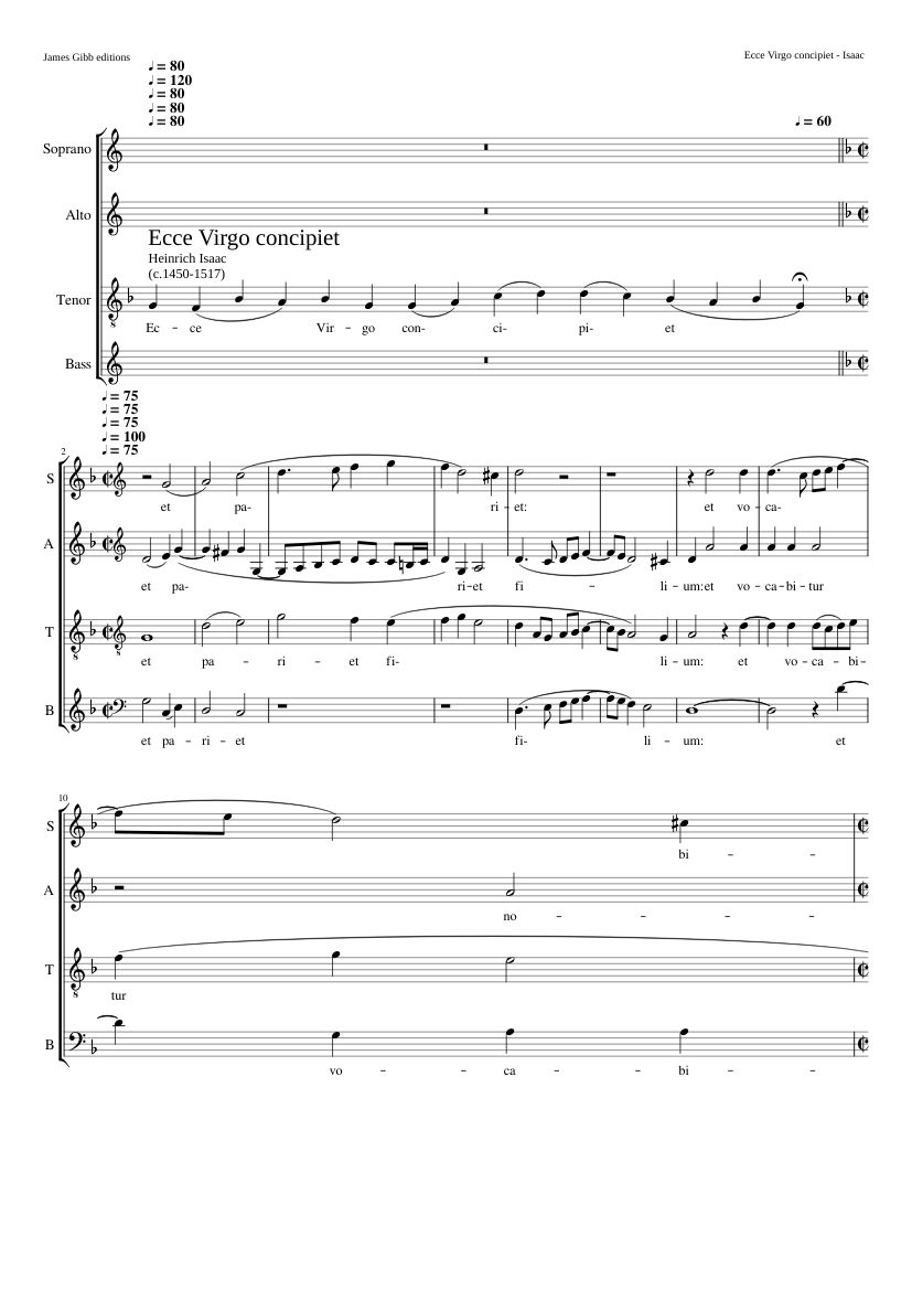 Ecce virgo concipiet