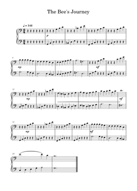 Free corpse bride - the piano duet by Danny Elfman sheet music | Download  PDF or print on Musescore.com