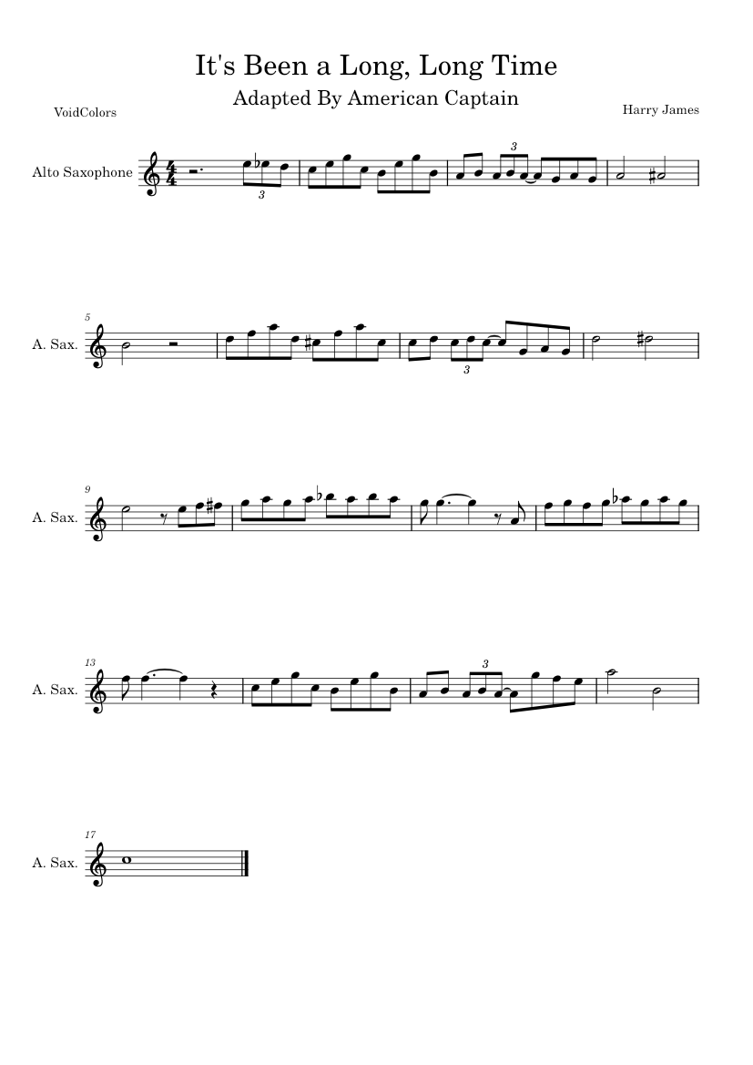 it-s-been-a-long-long-time-american-captain-sheet-music-for