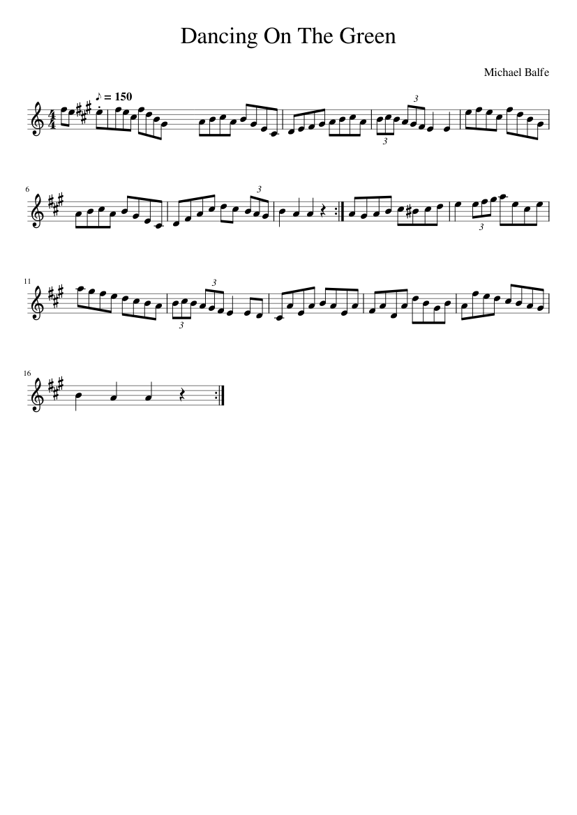 Dancing On The Green