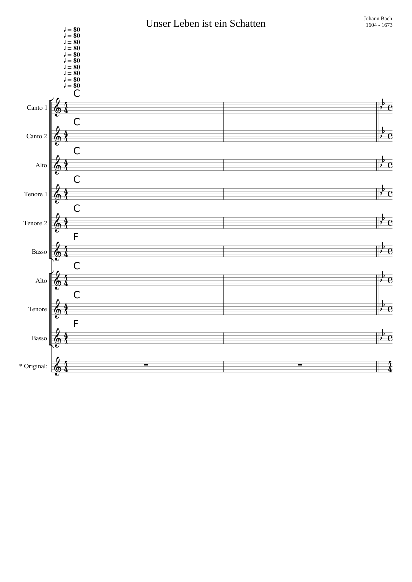 Unser Leben ist ein Schatten