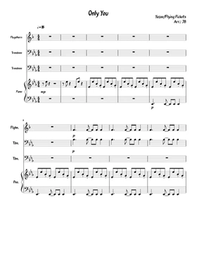 Free Only you by Flying pickets sheet music | Download PDF or print on  Musescore.com