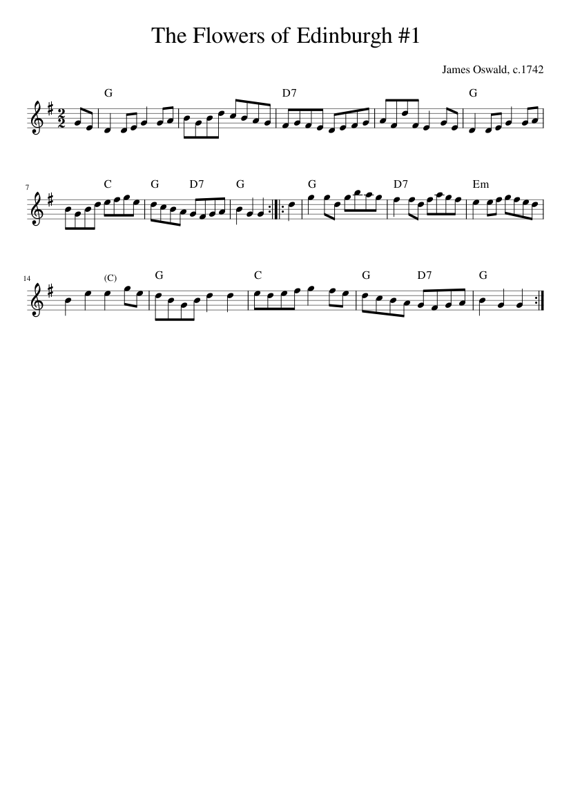 Flowers of Edinburgh