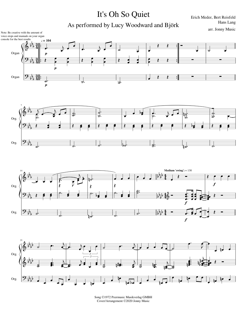 it-s-oh-so-quiet-lucy-woodward-bj-rk-organ-cover-piano-tutorial