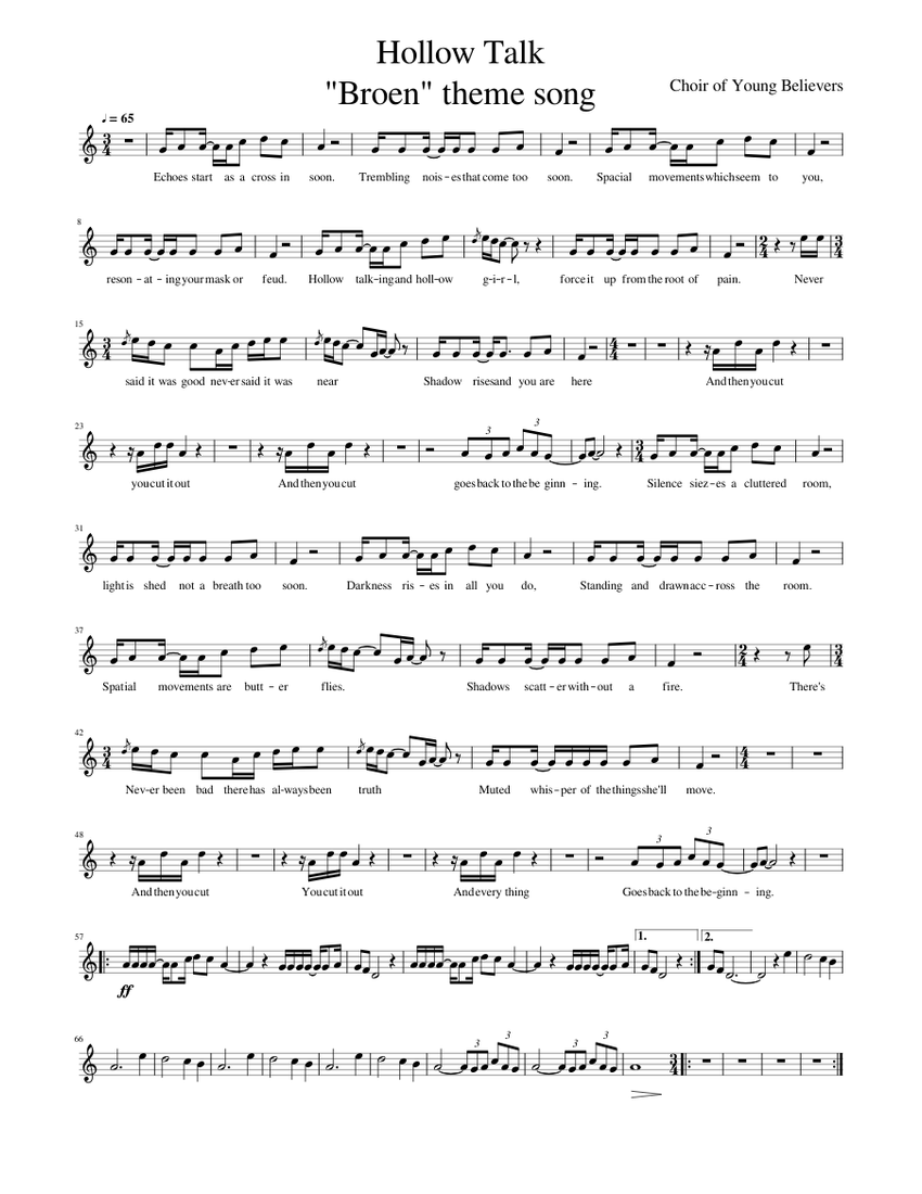 Hollow Talk sax Sheet music for Saxophone alto (Alto Sax Piano Duet) |  Musescore.com