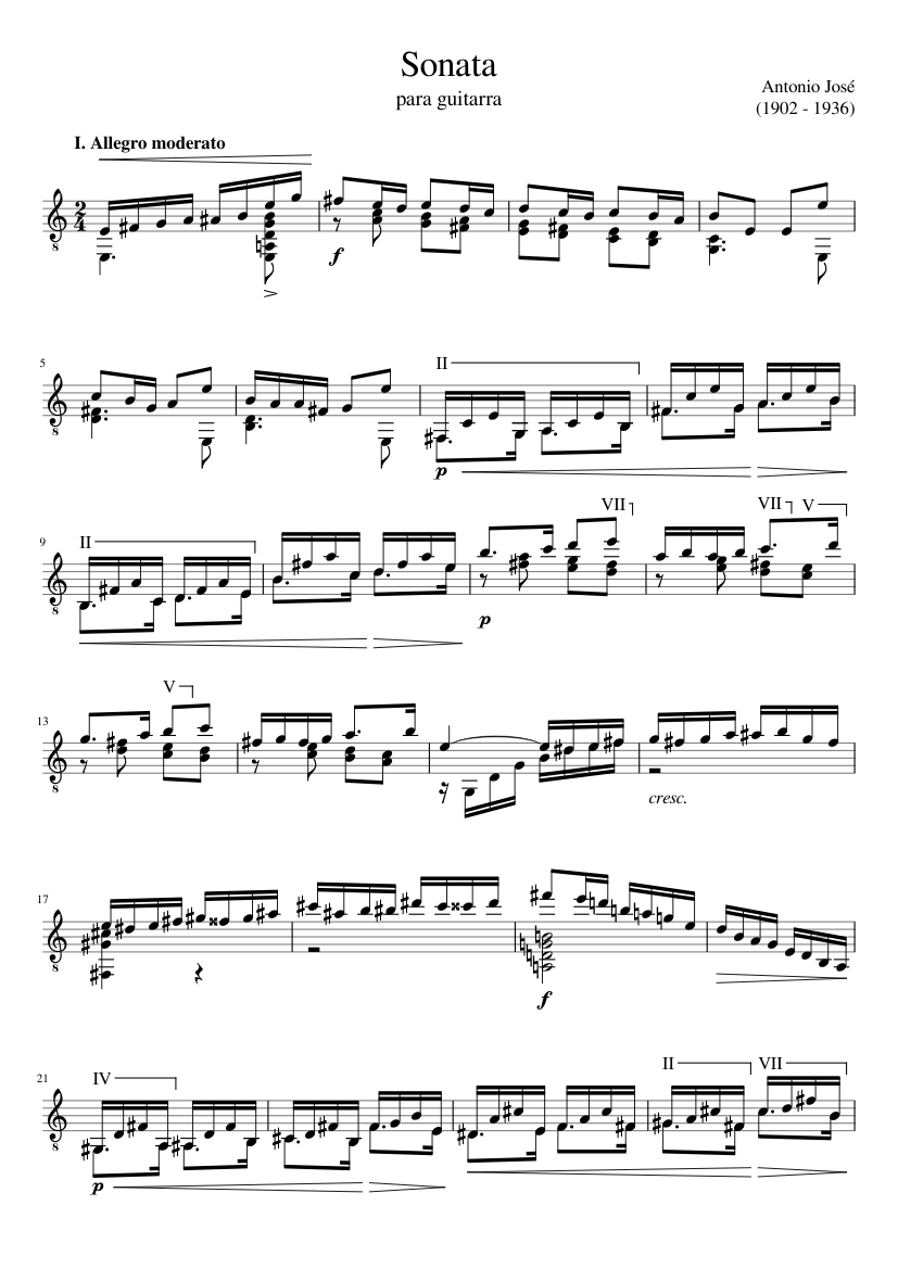 Guitar Sonata
