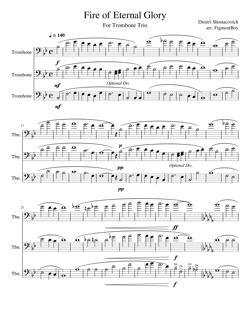 The Fire of Eternal Glory