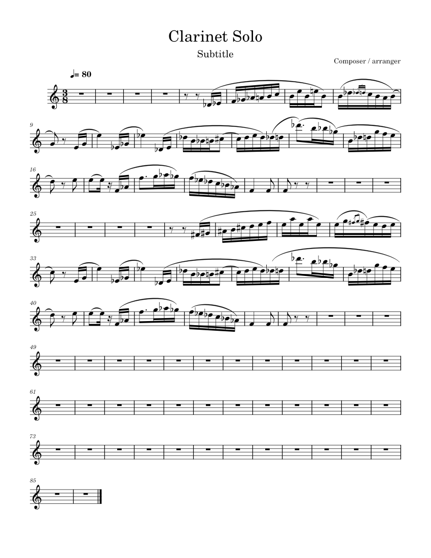 Shostakovich Eb solos Dmitri Shostakovich audition