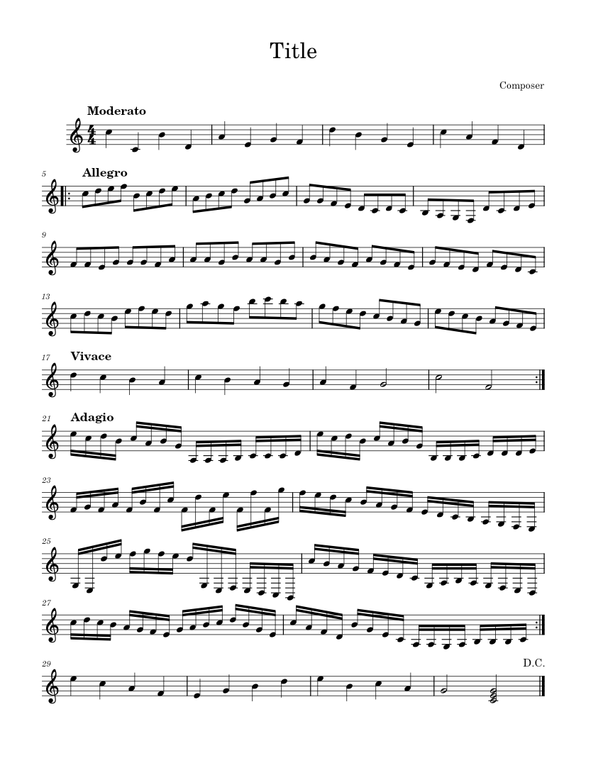 Dandelions Sheet music for Piano (Solo)