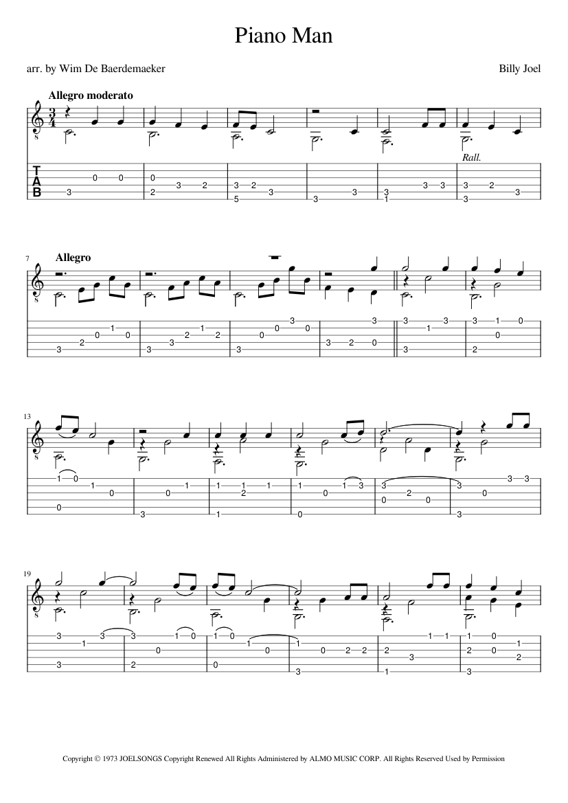 piano man