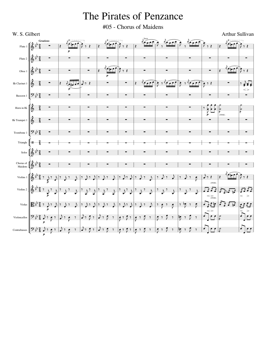 The Pirates of Penzance - 5 (Chorus of Maidens)