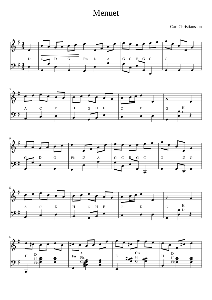 Menuet