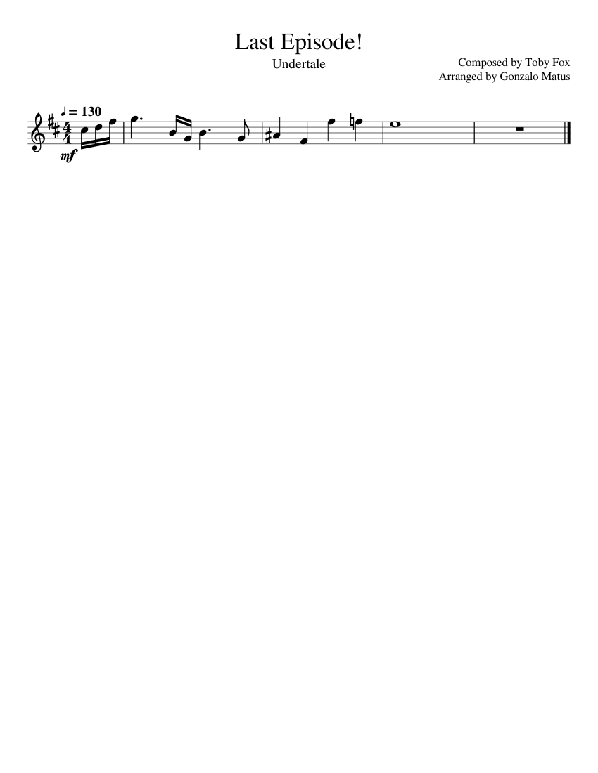 Last Episode! - Violin Solo