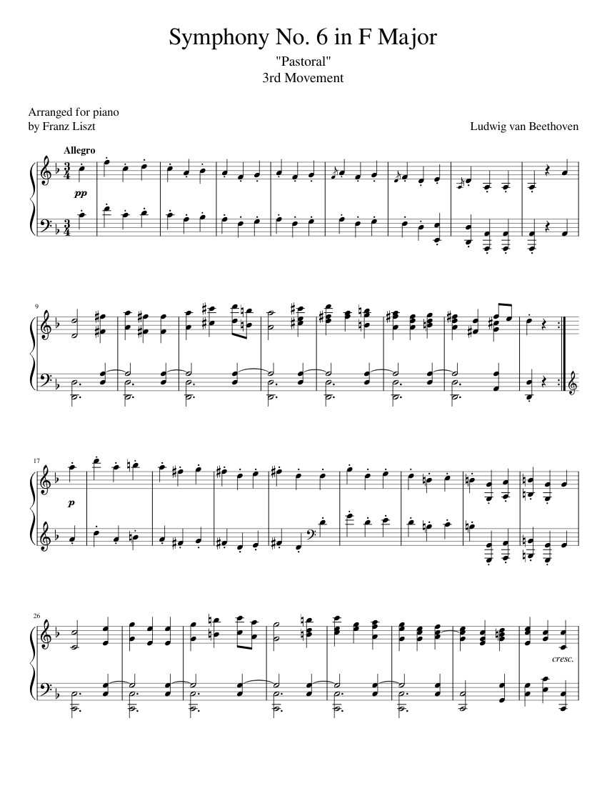 Beethoven Symphony No. 6 