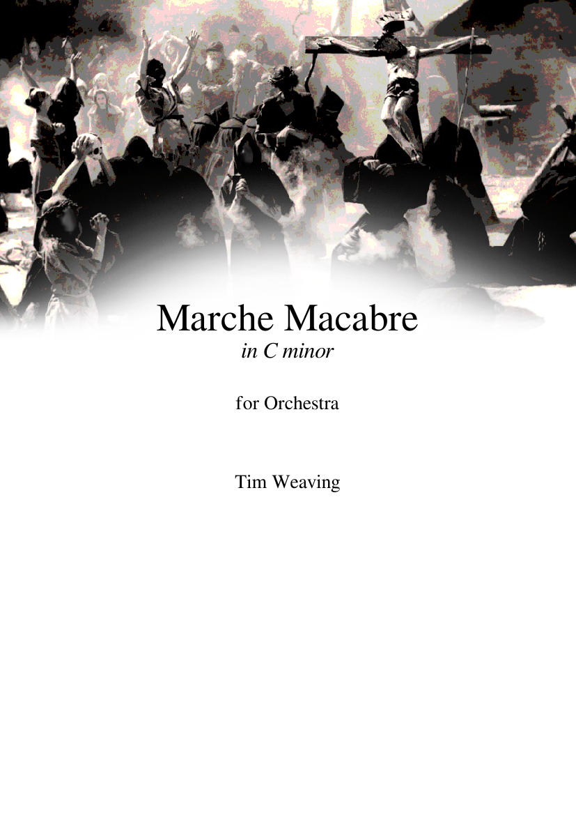 Marche Macabre Sheet music for Trombone, Tuba, Flute piccolo, Flute ...