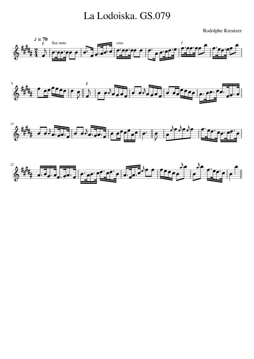 La Lodoiska. GS.079