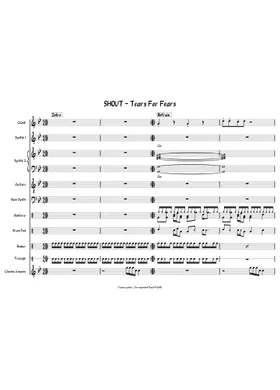 Tears For Fears - Woman In Chains - Sheet Music For Trumpet