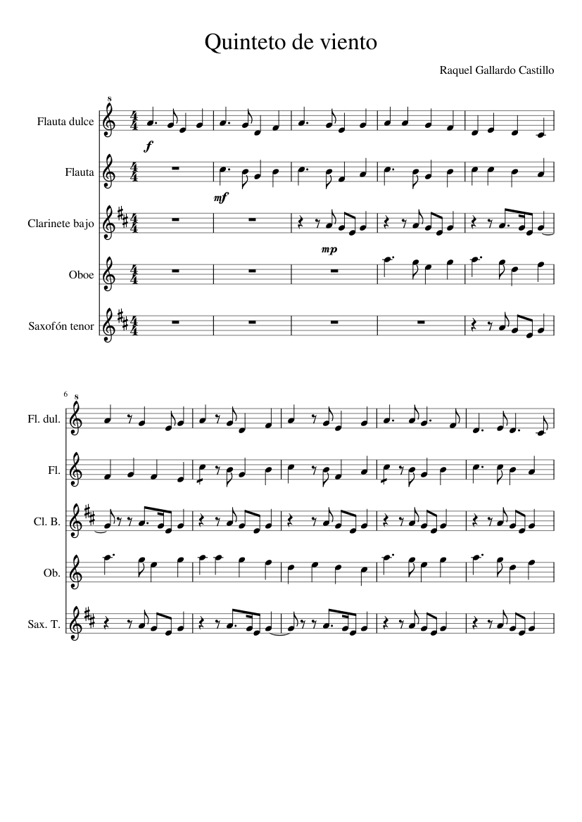 Quinteto de viento