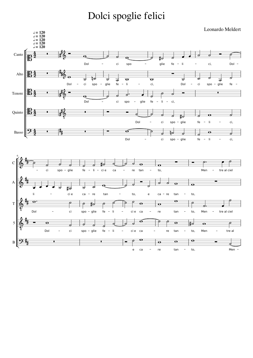 Dolci spoglie felici