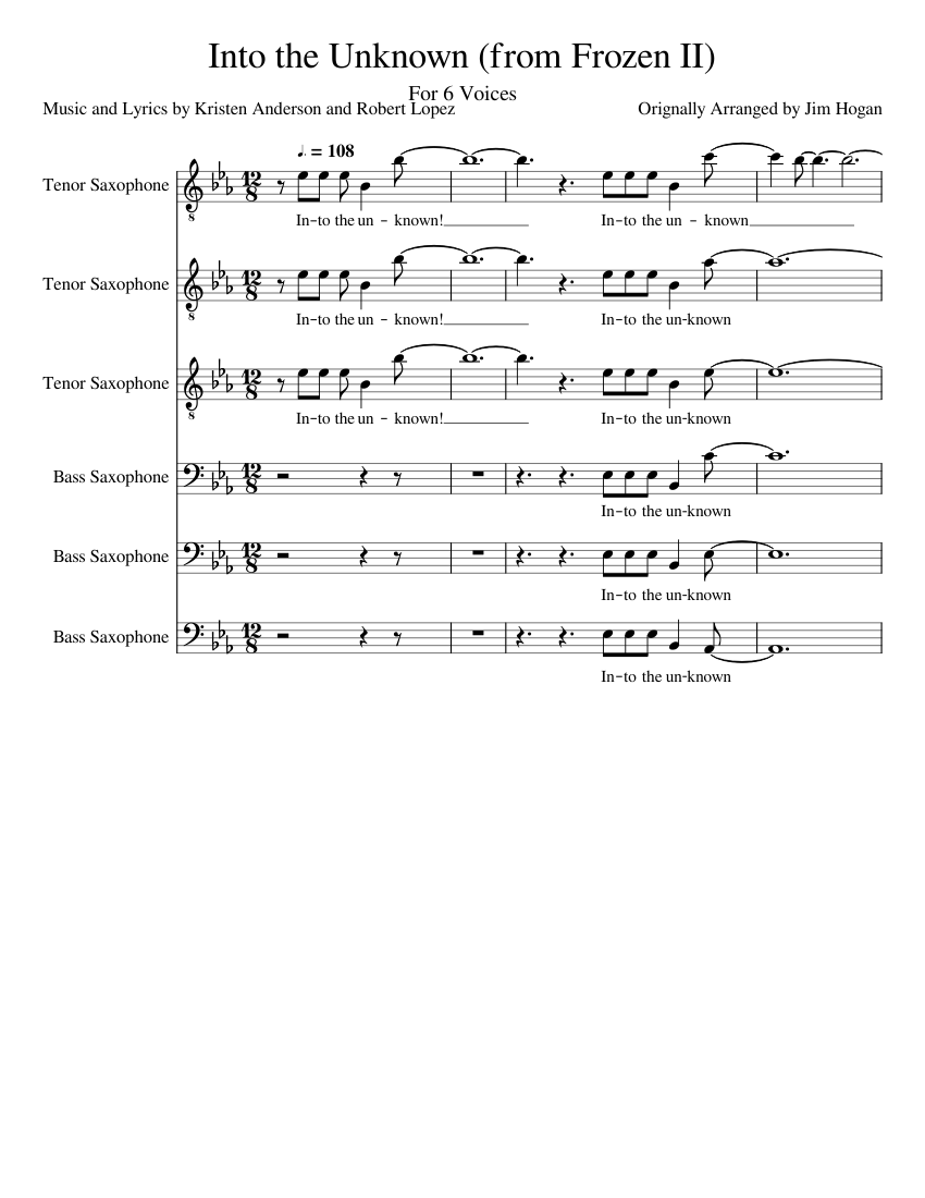 Into the Unknown (From Frozen 2)