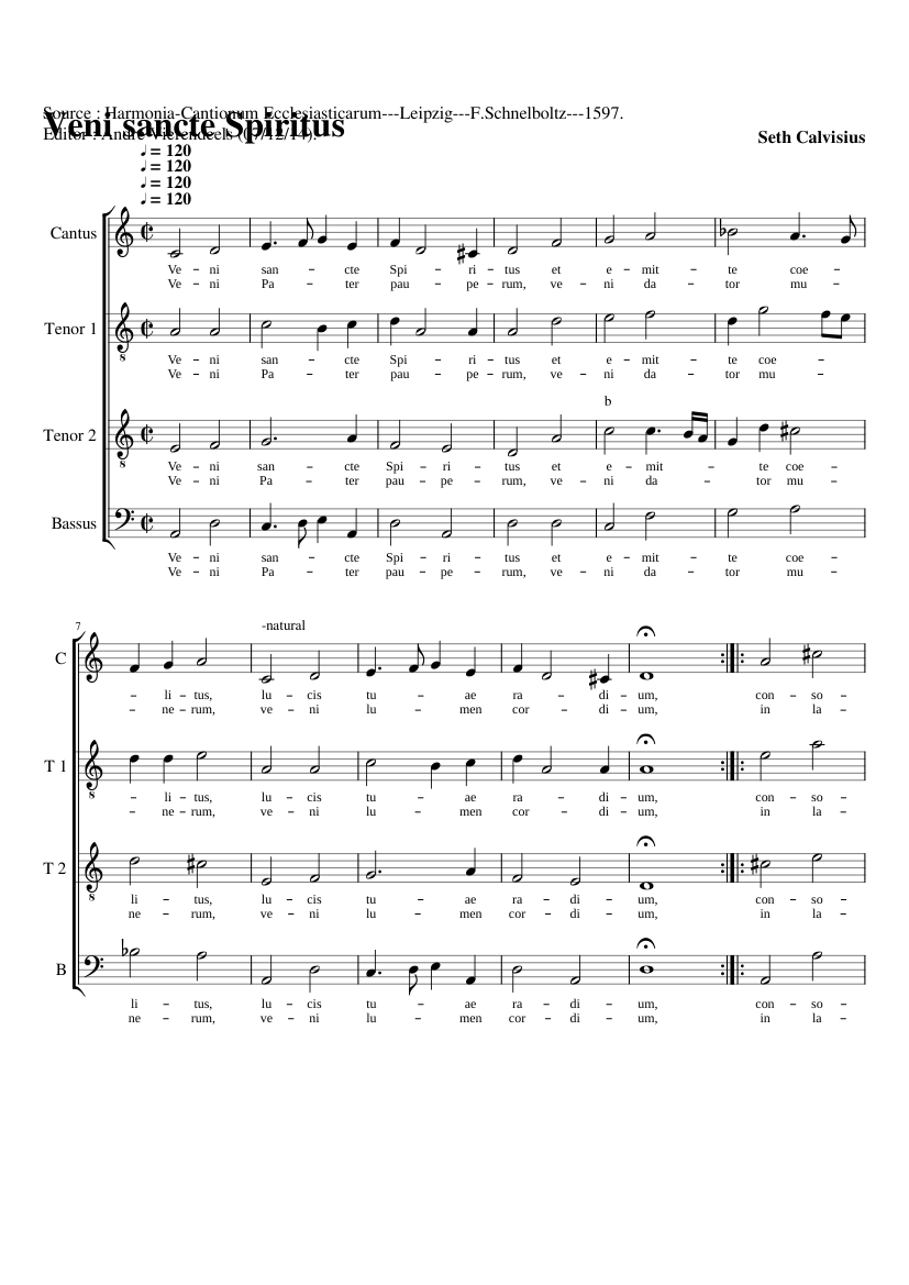 Veni sancte spiritus